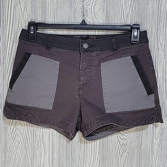 Prana Pants - Prana Kittle Shorts, Two Toned Grey, Women's 8